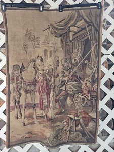 Vintage Tapestry Made In Belgium 38" X 26"