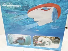 Nautica Lightweight Pool Surfer Water Scooter, 2.8MPH, Red NO BATTERY