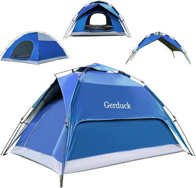 3-In-1 Instant Pop up Tents for Camping, 2/4/6 Person Camping Tent,60S Automatic