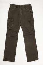 Oviesse pantalone uomo usato cargo W34 tg 48 relaxed comodo boyfriend T4097