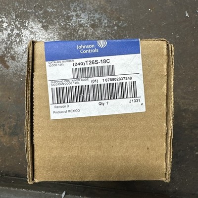 Johnson Controls T26S-18C Thermostat 40-90f