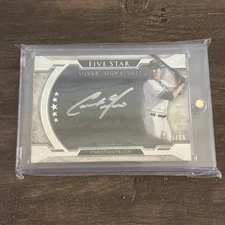 2018 Topps Five Star Silver Signatures Christian Yelich #31/50 #FFSS-CY