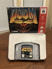 Doom 64 N64/ Nintendo64 With Box TESTED  WORKS With Pics No Manual