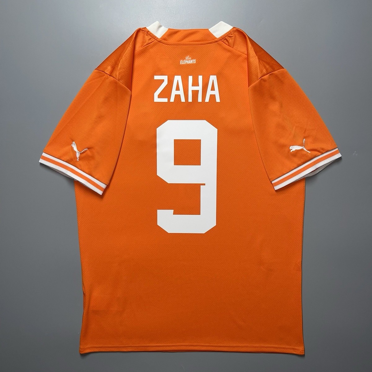 COTE D'IVOIRE PUMA 2022/2023 FOOTBALL HOME JERSEY #9 ZAHA SIZE “M