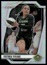 Victoria Vivians 2024 Panini Prizm WNBA #69 Silver Prizms Seattle Storm