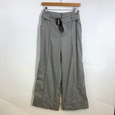 Cartonnier By Anthropologie Wide Leg Pants Belted High Waist Trousers Size 0