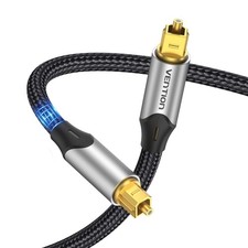 VENTION 2M Optical Cable for Soundbar to TV Digital Toslink Optical Audio Cable