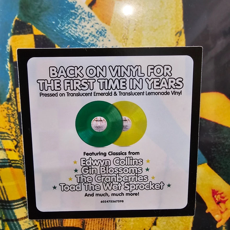 Empire Records Movie Music Soundtrack Emerald & Lemonade Vinyl 2 LP [NEW *Bumps] - Imagem 2 de 4