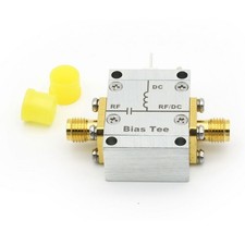 0.01-8GHz DC Bias Tee RF Feedback 50ohms High Current DC Block w/ SMA Connector