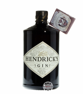 Hendrick s Gin Small Batch, Handcrafted in Scotland / 44 % vol. / 0,7L Flasche