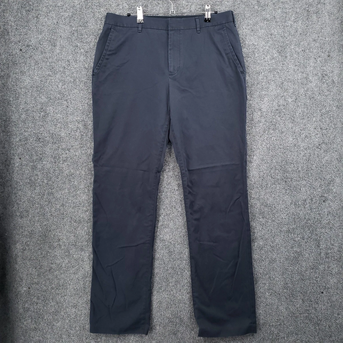Bonobos Homme Slim Fit Gris Chino 32/30 Coton Mélange