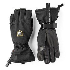 Hestra Czone Mountain 5 Finger Snowboard Ski Unisex Gloves Black 10 - X-Large