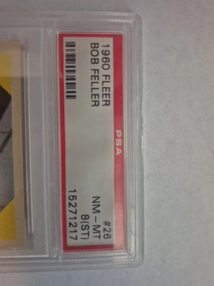 Fleer Baseball Greats 1960 - Bob Feller #26 Foto 2 de 4