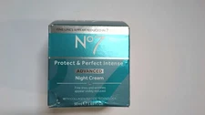 No 7 Protect & Perfect Intense Advanced Night Cream 1.69oz Dmgd Box