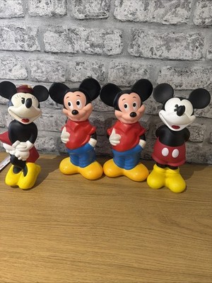 Restposten Sammler Vintage Disney Schaumbad leere Flaschen Mickey Minnie selten