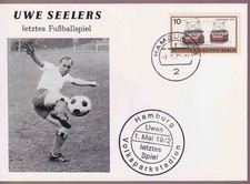 Motif football, SOK Uwe Seeler's last football match/NST Hamburg, 1 May 1972
