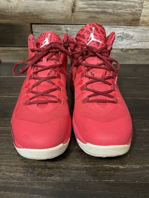 Jordan Super Fly 2 Red Size 10.5  Mens Used