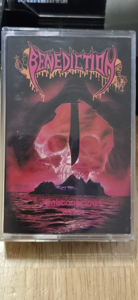 Benediction Subconscious Terror Cassette Tape 1990 Nuclear Blast IMP. NBA 6009/4 - Image 2 of 4