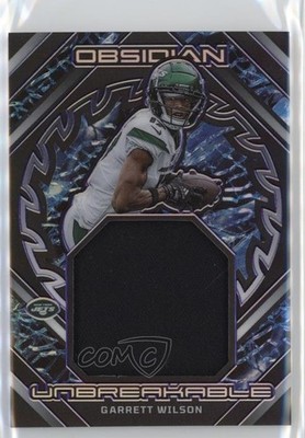 2023 Panini Obsidian Electric Etch Purple 50/75 Garrett Wilson #UM-GWI 1k9t