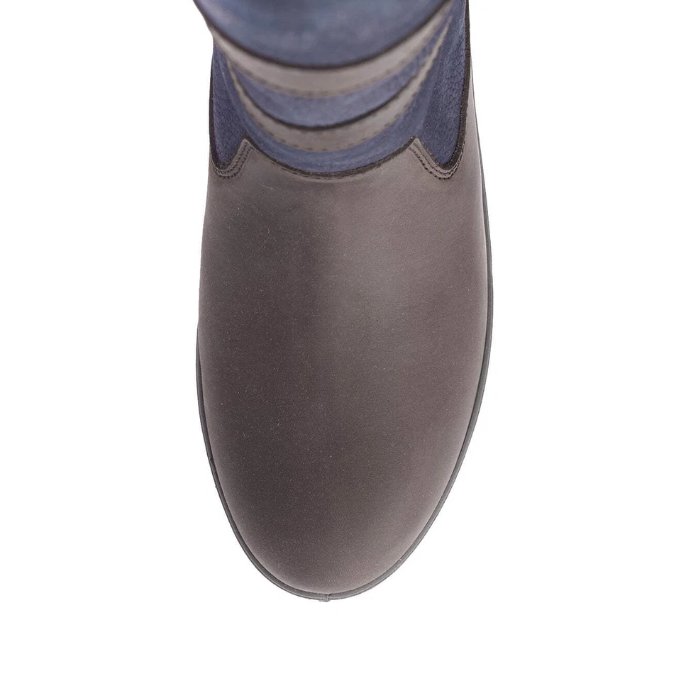 Dubarry Womens Galway Gore-Tex Leather Boot Navy / Brown - Bild 3 von 4