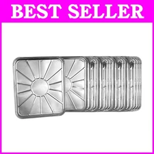 20-Pack Aluminum Oven Liners - Drip Tray for Cooking