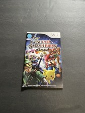 super smash bros brawl wii manual only