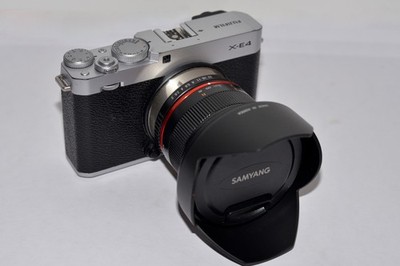 Fujifilm X-e4 + Weitwinkelobjektiv