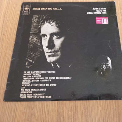 John Barry-Ready When You Are, J.B.-James Bond Etc Movie Hits Vinyl LP Album-VG+