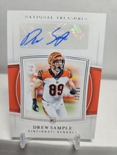 2019 Panini National Treasures Red Number #125 Drew Sample Auto #/99