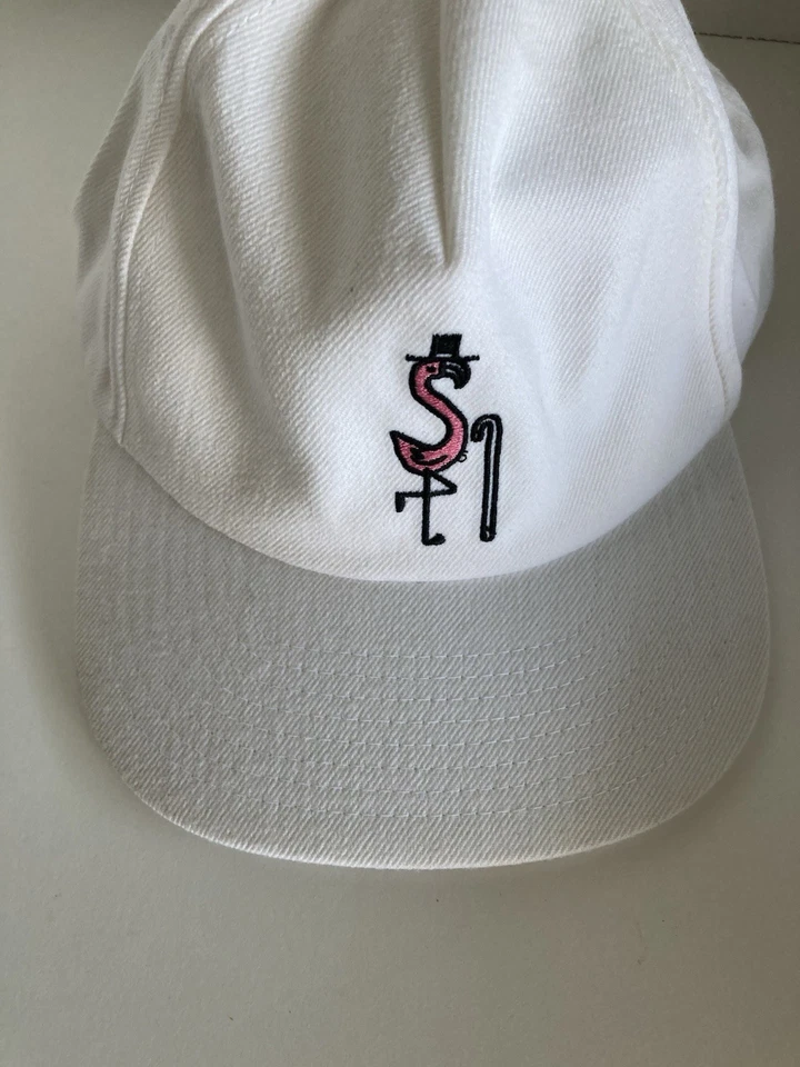 Stussy Flamingo White SnapBack Hat - Image 2 of 4