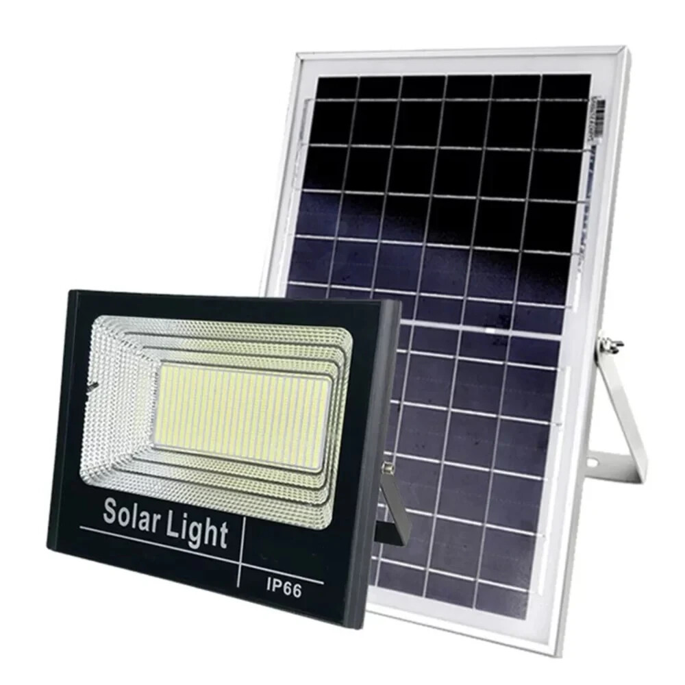 Faro Led 1200W Solare Crepuscolare IP67 Fotovoltaico