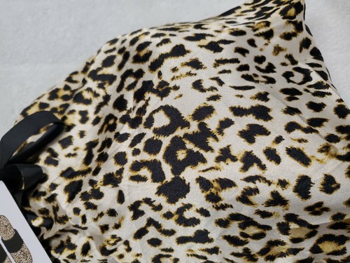 Inc. International Concepts schwarz und Leopard Hausschuhe Medium 7-8 - Bild 3 von 5
