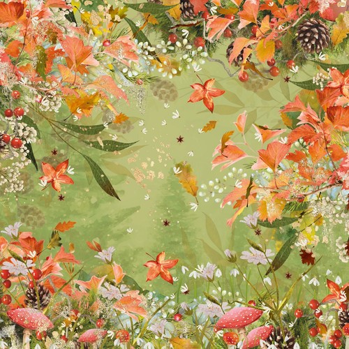 Nature's Garten - Thankful & Gesegnet 30.5cm x 30.5cm Papierunterlage Von - Bild 4 von 24