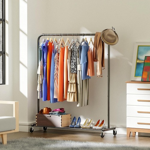 Einfach Trend Kleiderständer, 44 Zoll Rollen Kleidung Organizer Bx 15 - Bild 3 von 6