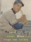 1957 Topps - Casey Wise #396