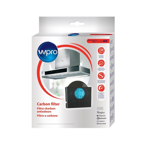 Genuine Rosieres Wpro Carbon Filter For Cooker Hood Extractor Type 303 C00380051 - Picture 2 of 2