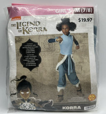 Nickelodeon The Legend Of Korra Youth Girls Costume Size M 7/8 