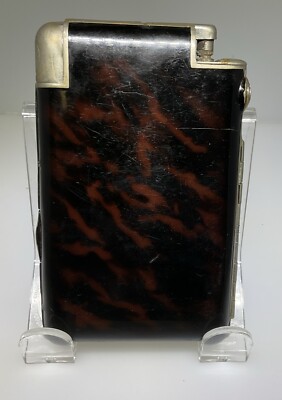 marathon cigarette case lighter Art Deco Vintage Marathon USA Cigarette Lighter Holder Case
