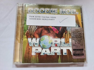 Goodie Mob - World Party - CD - R&B Hip Hop - 1999 LaFace Records -