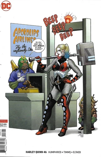 Harley Quinn Comic 46 Cover B Variant First Print 2018 Sam Humphries John Timms 