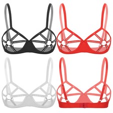 Womens Bras Breathable Top Nightclub Bra Comfortable Tops Ultra-soft Nightwear