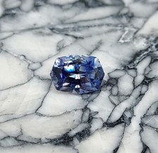 Faceted Benitoite, 1.15 cts., w/ G.I.A. Report, San Benito Co, CA #bfk115