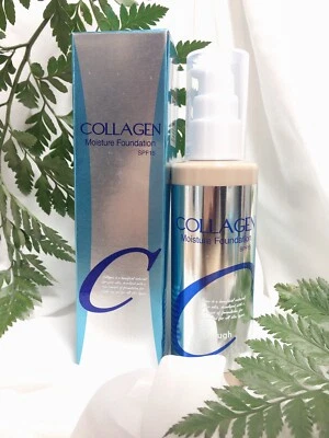 ENOUGH COLLAGEN MOIST FOUNDATION LSF #15(13,21,23) Original Kbeauty+Proben