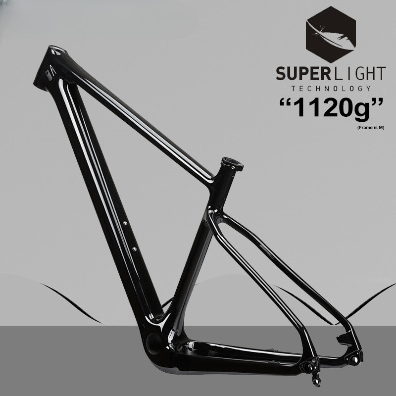 29er Carbon Fiber Mtb Bicycle Frameset Boost 135*9mm Disc Brake Bicycle  Frame
