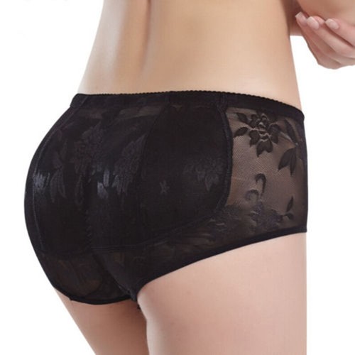 Formador de cuerpo acolchado cintura alta panty levantador de cubos botín grande potenciador de cadera ropa interior - Imagen 32 de 42