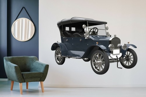 3D Überdachung H949 Auto Wallpaper Wandbild Poster Wandaufkleber Transport Honey - Picture 2 of 5