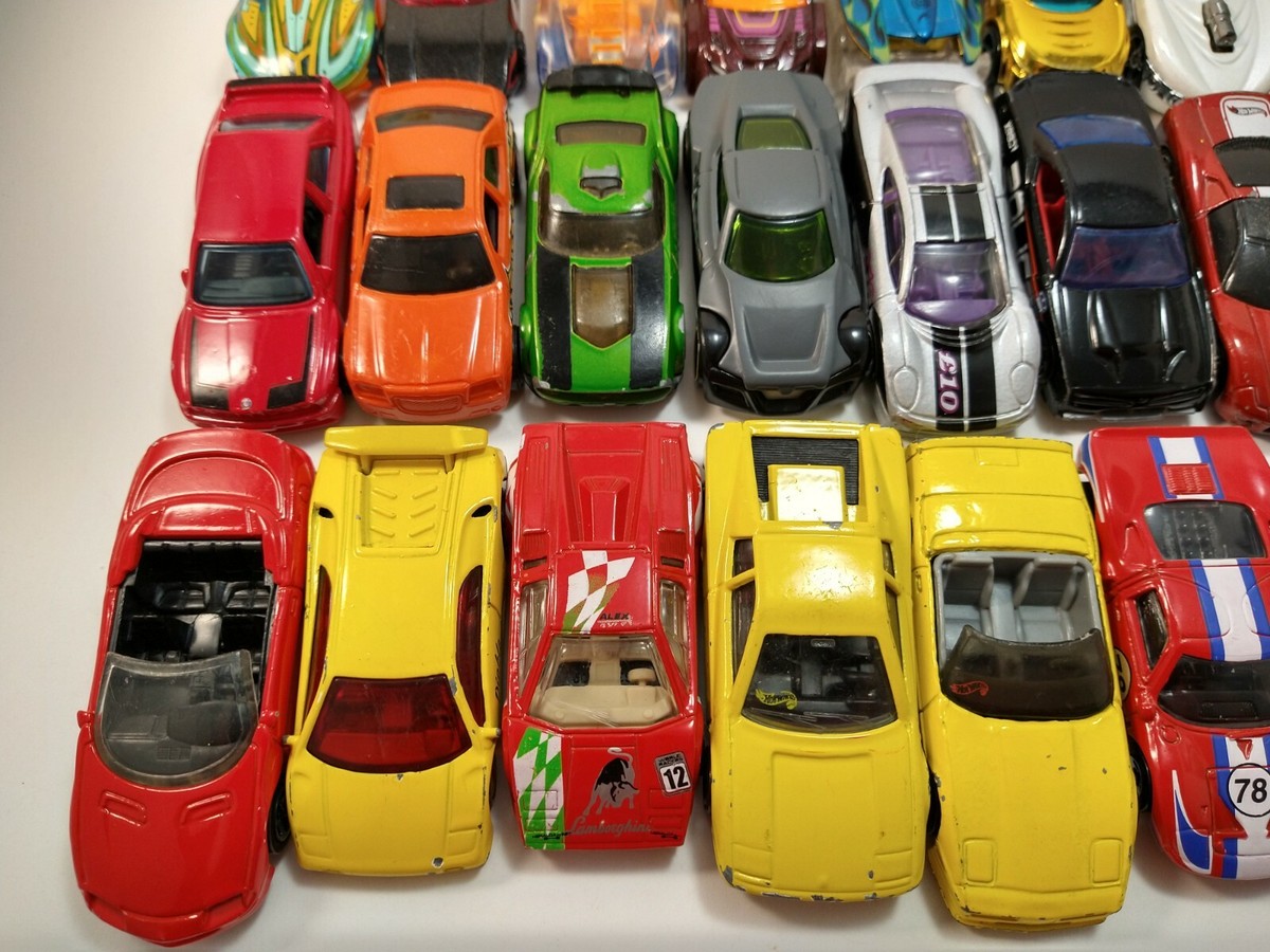 Mixed Lot Of 48 Loose Assorted Hot Wheels Cars | eBay