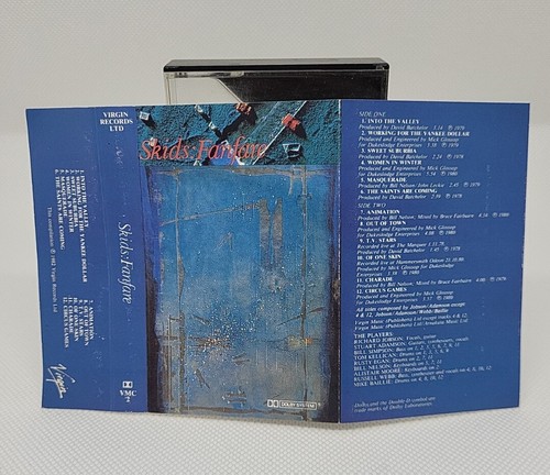 Skids - Fanfare: UK Cassette Tape, 1982 (VMC2) - Picture 8 of 8