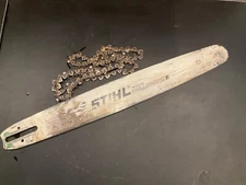 STIHL ROLLOMATIC E Chainsaw guide 20” / 50cm Bar Chain Marked 353RH