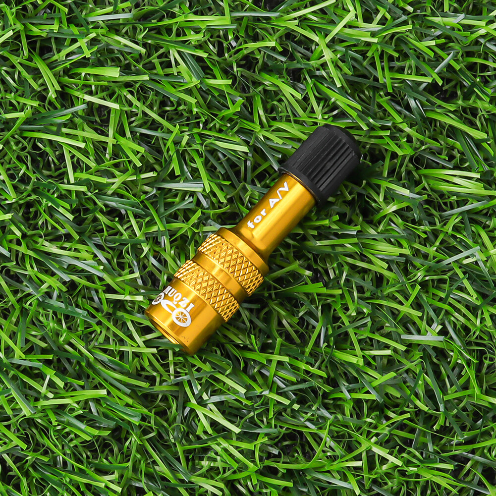  Mountain Bike Bicycle Fork Schrader Valve Adapter Converter (Gold) eBay